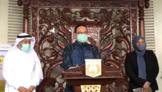 Tangani Wabah Corona (Covid-19), Liga Muslim Dunia Bantu DKI Jakarta