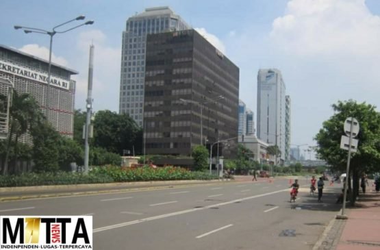 Suasana Jalanan Jakarta di Hari Pertama PSBB