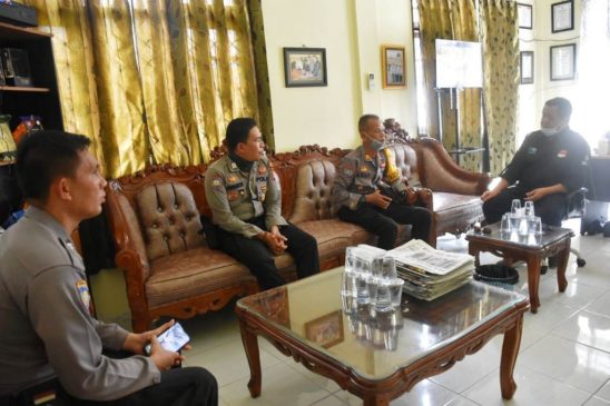 Polres Kapuas Lakukan Koordinasi dengan Diskominfo Guna Cegah Virus Corona