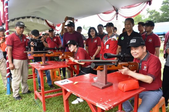 Ben Brahim Buka Kejuaraan Menembak Nasional Open Dandim Cup II