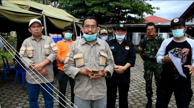 H Masrani : Dua Posko Pantau Tambahan Didirikan Guna Jaga dan Antisipasi Penyebaran Virus