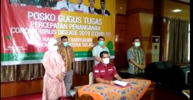 Bupati Banyuasin Himbau Waspada Usai 2 Warganya Dinyatakan Positif Covid-19