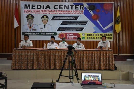 Wabup Ikuti Video Conference Bersama Mendagri