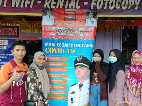 Peratin Budiyono dan Aparatur Siap Terapkan Hidup Sehat Cegah Covid-19