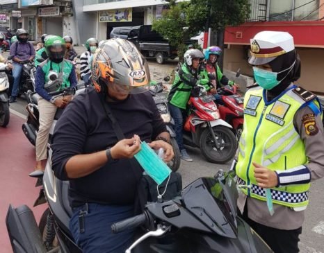 Direktorat Lantas Polda Sumsel Gelar Operasi Keselamatan Musi 2020