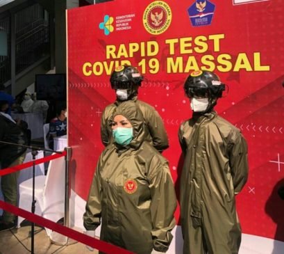 BIN Gelar Rapid Test Kedua Kalinya di Kawasan MRT Blok M Jakarta