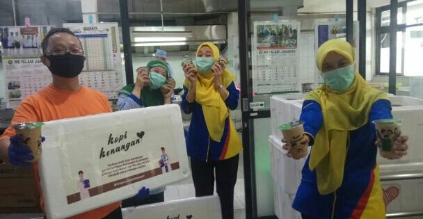 Segelas Kopi Kebahagiaan Temani Tenaga Medis di saat Tangani Covid-19