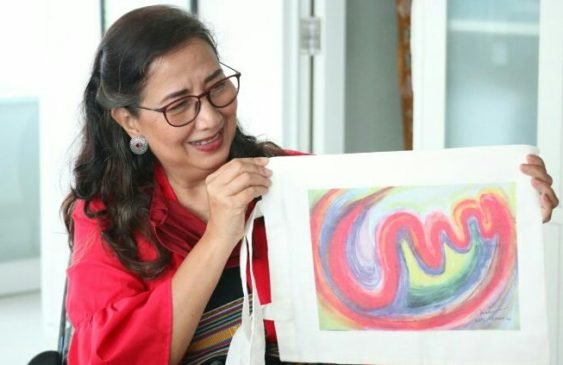 Seni dan Ekspresi Maria ‘Pasien 02’ Taklukan Covid-19