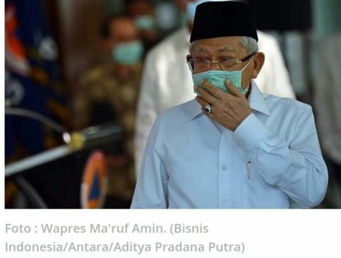 Ma’ruf Amin Tiadakan Open House Idul Fitri Pertama Sebagai Wapres