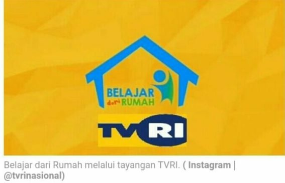 Jadwal Program “Belajar dari Rumah” di TVRI, Jumat 22 Mei 2020