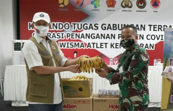 Menu Makanan Pasien RS Darurat Wisma Atlet Jadi Perhatian Ketua Gugasnas