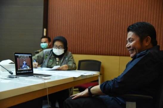 Melalui Youtube, HD Sampaikan Penanganan Covid19 yang Aktif dan Agresif