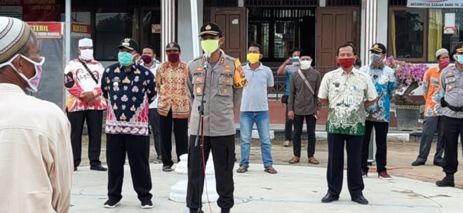 Lagi, Giliran Kecamatan Banjar Baru Terima Bantuan Paket Sembako
