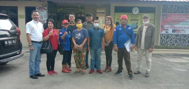 Kapolresta Deli Serdang Akan Tindaklanjuti Laporan Lamria Manullang