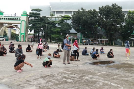 Handphone Warga yang Kena Razia Masker Disita Jika Berulah