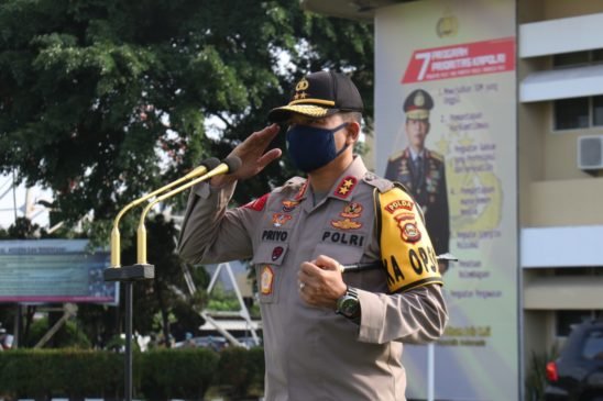 Kapolda Sumsel Pimpin Apel Pagi Menjelang Akhir Masa Tugasnya di Sumatera Selatan