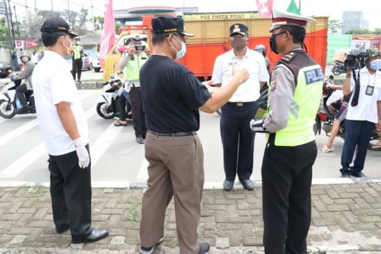 Tidak Pakai Masker di Kota Medan, Puluhan KTP Disita Sementara