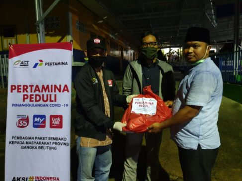 Pertamina Buktikan Janji Bantu Kebutuhan Masyarakat Mentok