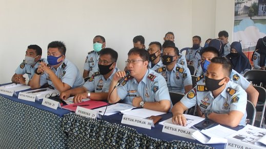 Terima Evaluasi TPI, Lapas Banyuasin Optimis Raih Predikat WBK