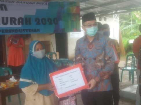 Warga Bangka Barat Terbantu Adanya Pasar Murah Sembako