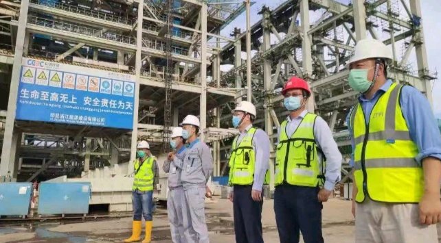 Struktur Rangka Baja Boiler Unit I Selesai Target Masuki Tahap Instalasi Boiler