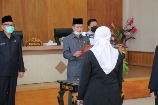 Sekda Kota Palembang Lantik 21 Pejabat Baru