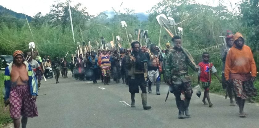 Antisipasi Dampak dari Covid-19, Umat Stasi Kigou Adakan Kemah Untuk Berkebun