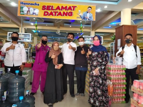 Polres Lingga Pantau Harga Sembako Jelang Idul Fitri