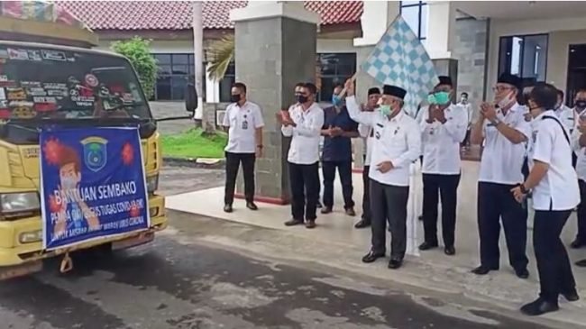 Penerima Bansos Sembako Tahap II di Kabupaten OKI Capai 73.099 KK