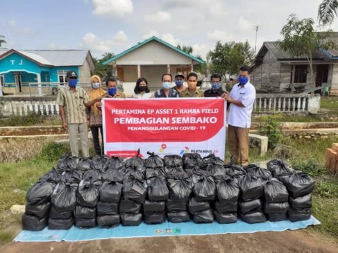 SKK Migas – KKKS Pertamina EP Berikan Bantuan Percepatan Penanggulangan Covid 19
