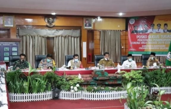 LO Gugus Tugas Sumsel Apresiasi Penanganan Covid-19 di Banyuasin