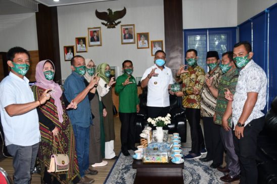 DPC PKB Lahat Siap Bersinergi Bersama Pemkab Lahat Hadapi Covid-19