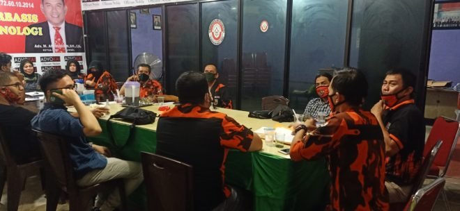 Relawan Task Force Kemanusiaan Covid 19 Ormas Pemuda Pancasila Prov Sumsel Siap Bantu Masyarakat