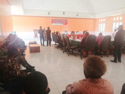 Para Bupati di Meepago Papua Sepakat Lakukan Lockdown Selama 2 Minggu
