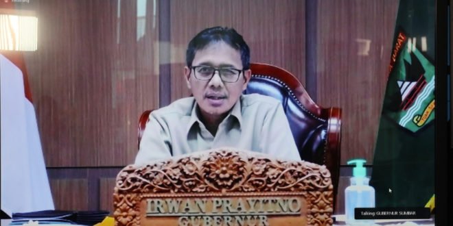 Gubernur Sumbar : Sudah Masuk, Tidak Boleh Keluar