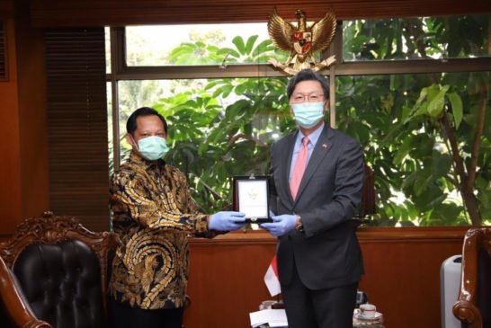 Belajar dari Pemilu Korsel, Mendagri Lakukan Pertemuan dengan Dubes Korsel