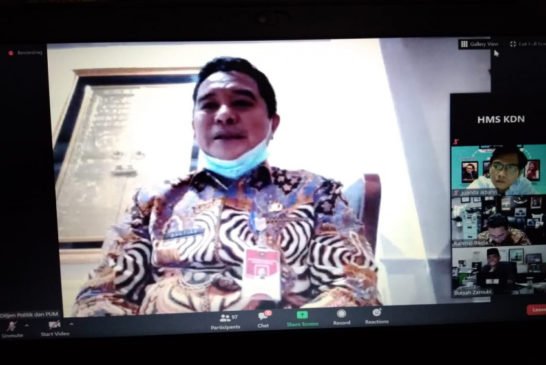 Kemendagri Dorong Semangat Gotong Royong Pada Pilkada ditengah Pandemi Covid-19