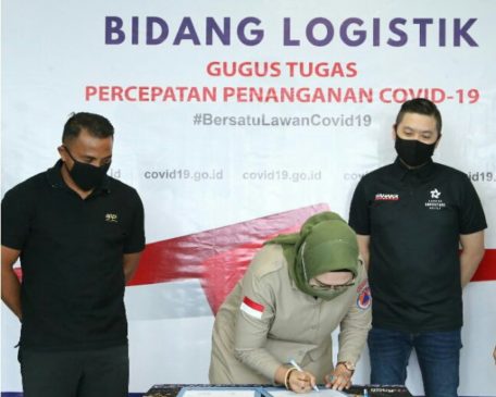 Pesepakbola Indonesia Donasikan APD Melalui Gugus Tugas Nasional