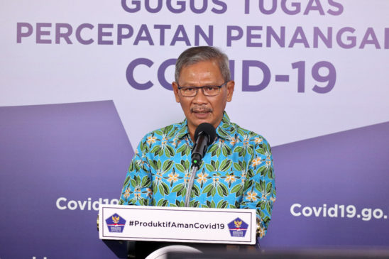 Yuri : Data Kasus Covid-19 di Indonesia Tidak Bisa Dibandingkan Negara Lain