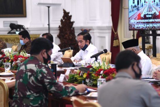 Presiden Jokowi: Siapkan Terobosan Baru untuk Percepat Penanganan Pandemi