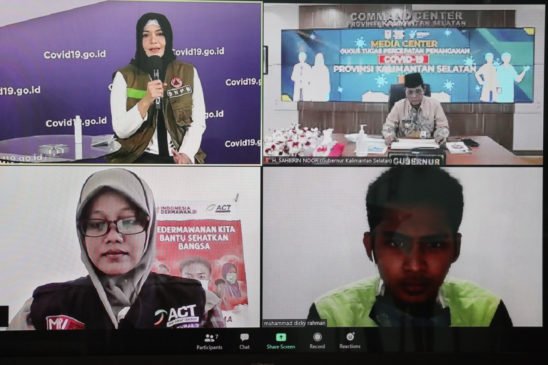 Gubernur Kalsel : Pakai Masker, Kita Selamat