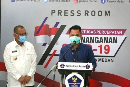 Perusahaan Hikvison Sumbang  Ratusan Masker dan Alat Pelindung Kesehatan