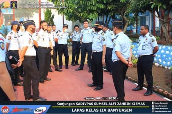 Kadivpas Sumsel : Jangan Sampai Petugas Lapas Lakukan Pungli