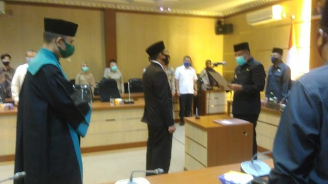 Anda Wijaya Resmi Jabat Direktur PDAM Tirta Lematang