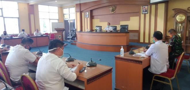 Rapat Sambut New Normal, Syahirsyah: Kita Akan Buat Perbup