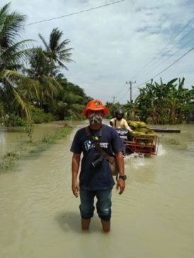 Banjir Landa Desa Bakaran Batu, Puluhan Rumah dan Tanaman Padi Terendam Air