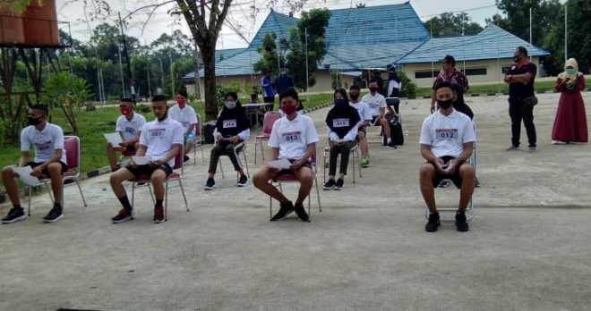 Disporapar Banyuasin Lakukan Penjaringan Awal Paskibraka