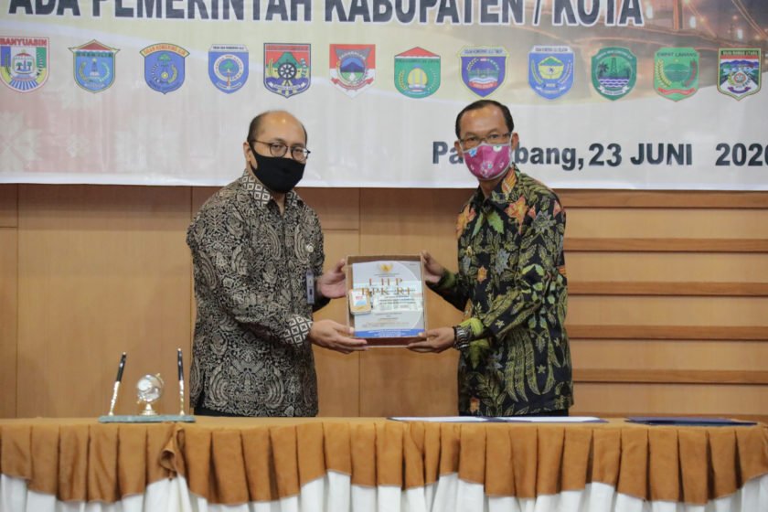 10 Kali Terima WTP, Wako Palembang : Jadi Pemicu Lebih Baik Lagi