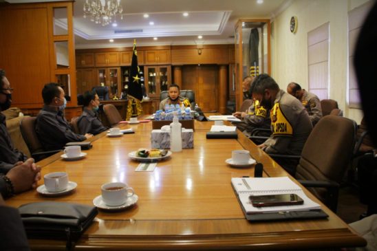 Perkuat Penegakan Hukum Pemilihan, Bawaslu Kordinasi Bersama Kapolda dan Kajati