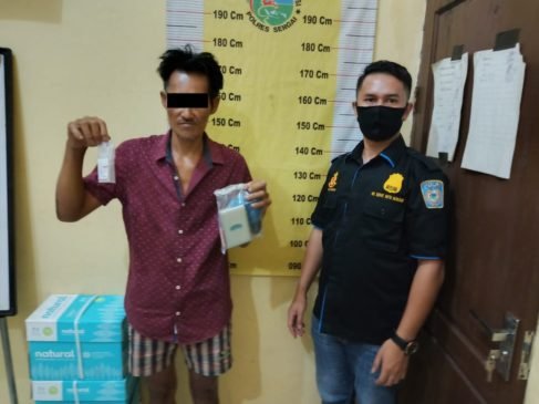 Rumah Akiong Digerebek Tekab Polsek Perbaungan